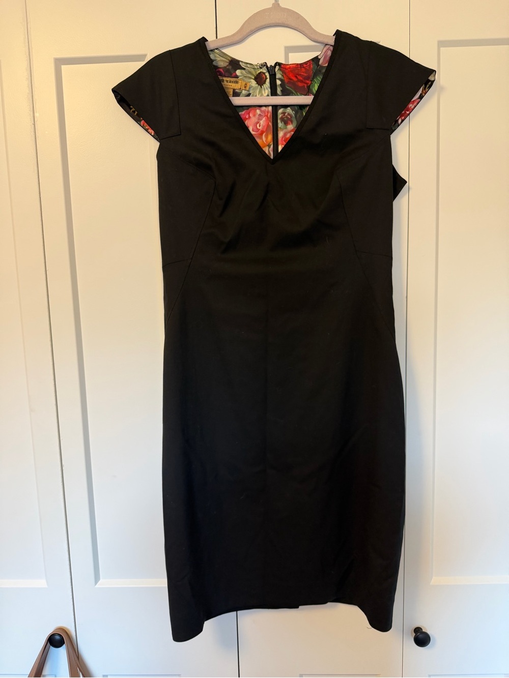 Ted Baker Black Sheath Dress